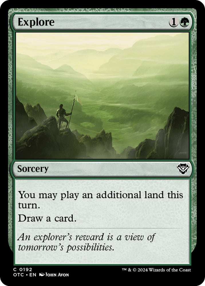 Image for Explore (192) [Commander: Outlaws of Thunder Junction]