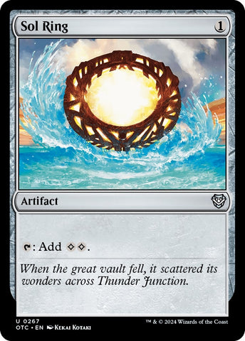 Image for Sol Ring (267) [Commander: Outlaws of Thunder Junction]