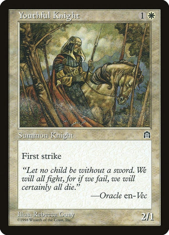 Image for Youthful Knight - Magic: The Gathering