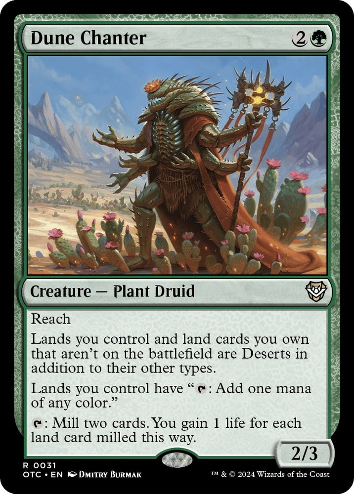 Image for Dune Chanter (31) [Commander: Outlaws of Thunder Junction]