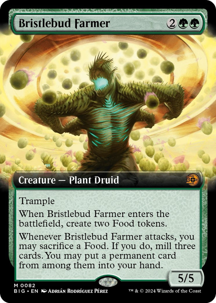 Image for Bristlebud Farmer (Extended Art) (82) [Outlaws of Thunder Junction: The Big Score]