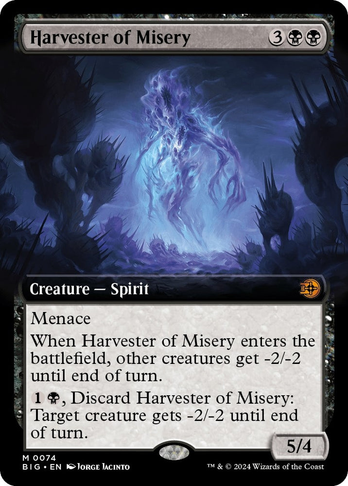 Image for Harvester of Misery (Extended Art) (74) [Outlaws of Thunder Junction: The Big Score]
