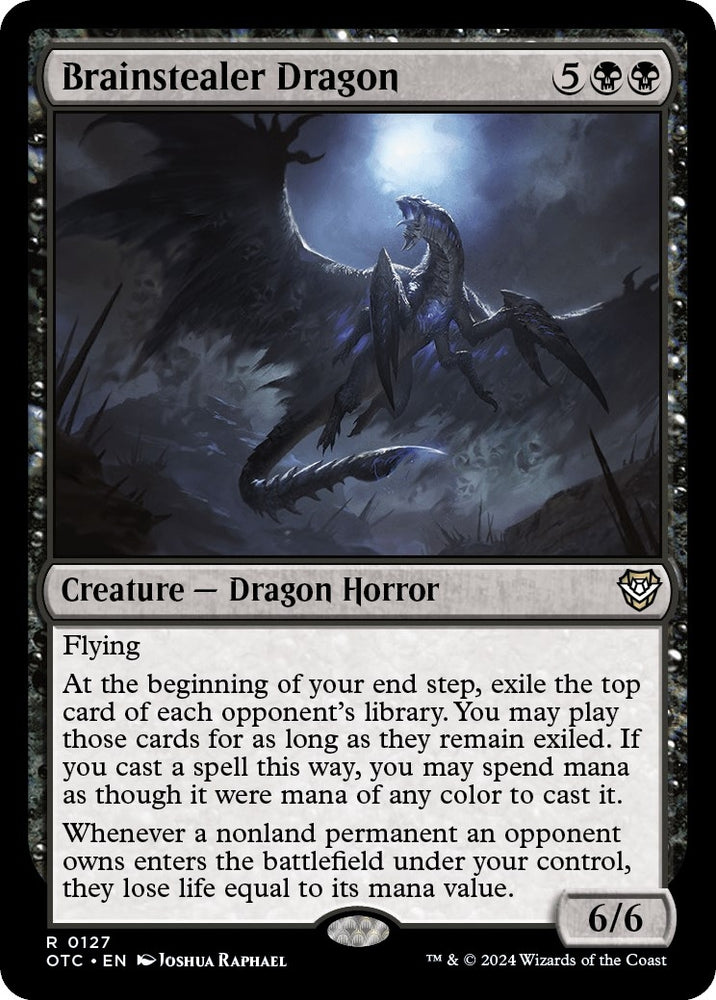 Image for Brainstealer Dragon (127) [Commander: Outlaws of Thunder Junction]