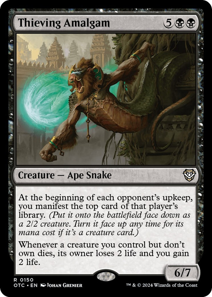 Image for Thieving Amalgam (150) [Commander: Outlaws of Thunder Junction]