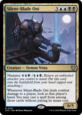 Image for Silent-Blade Oni (241) [Commander: Outlaws of Thunder Junction]