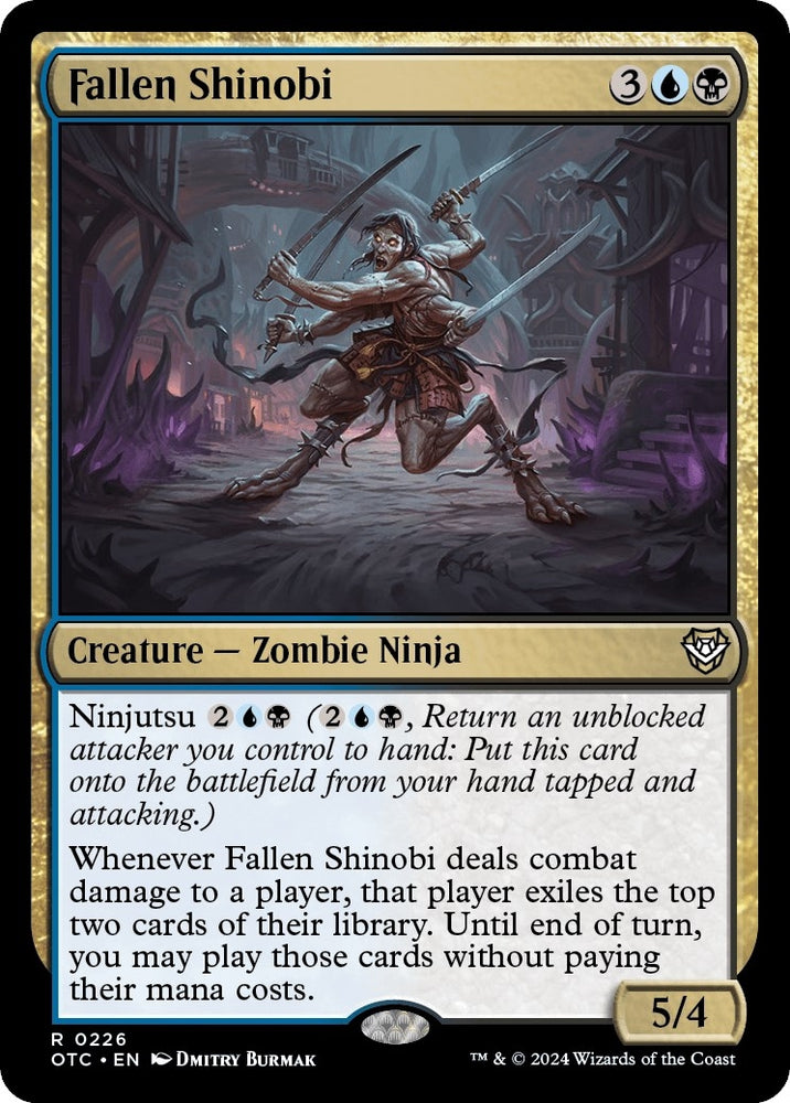 Image for Fallen Shinobi (226) [Commander: Outlaws of Thunder Junction]
