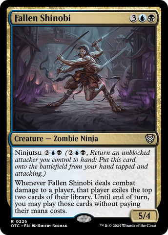 Image for Fallen Shinobi (226) [Commander: Outlaws of Thunder Junction]
