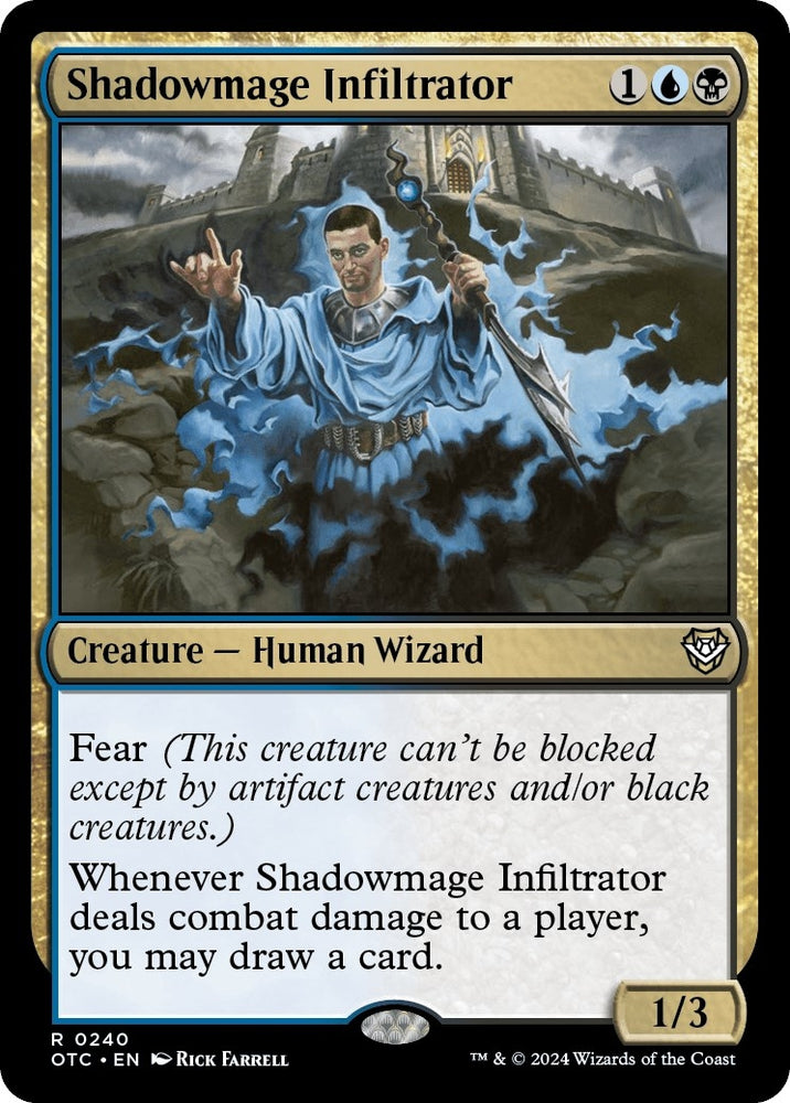 Image for Shadowmage Infiltrator (240) [Commander: Outlaws of Thunder Junction]