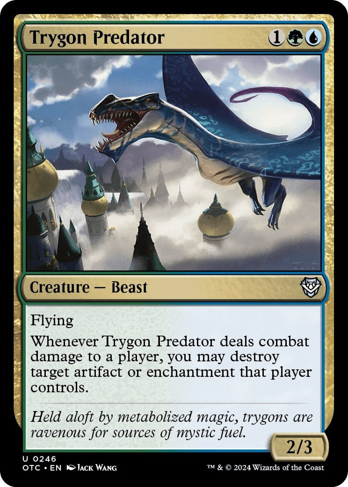Image for Trygon Predator (246) [Commander: Outlaws of Thunder Junction]