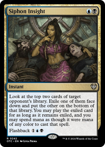 Image for Siphon Insight (242) [Commander: Outlaws of Thunder Junction]