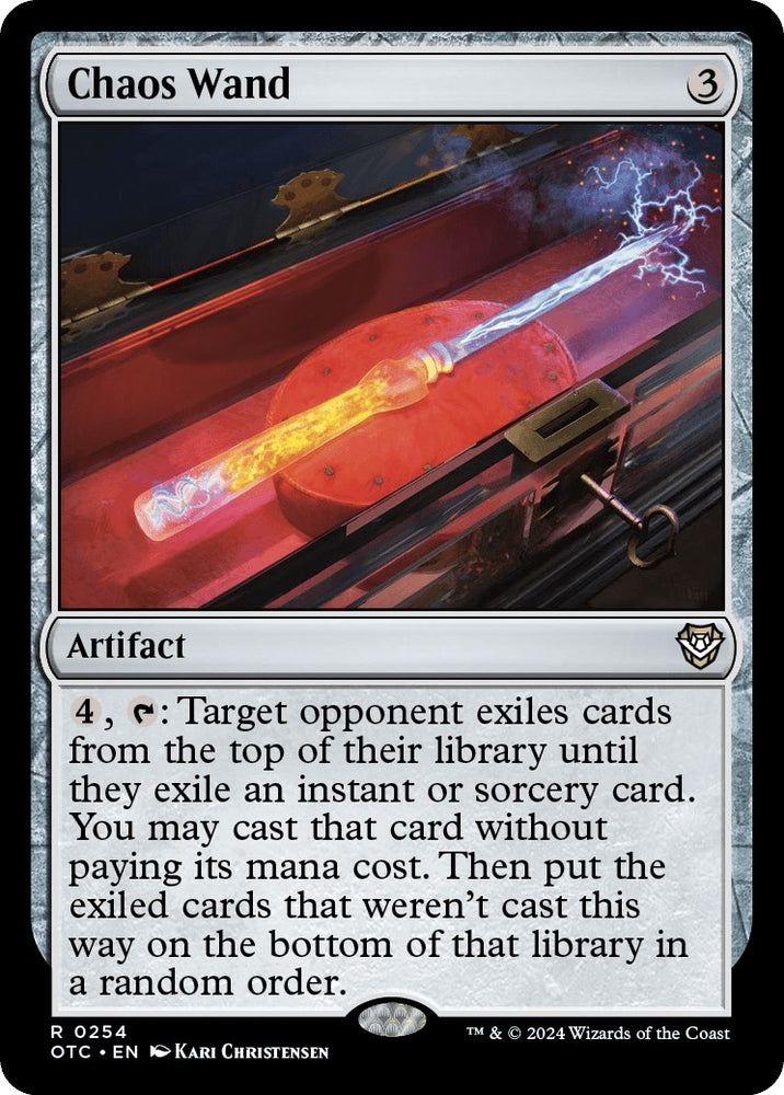Image for Chaos Wand (254) [Commander: Outlaws of Thunder Junction]