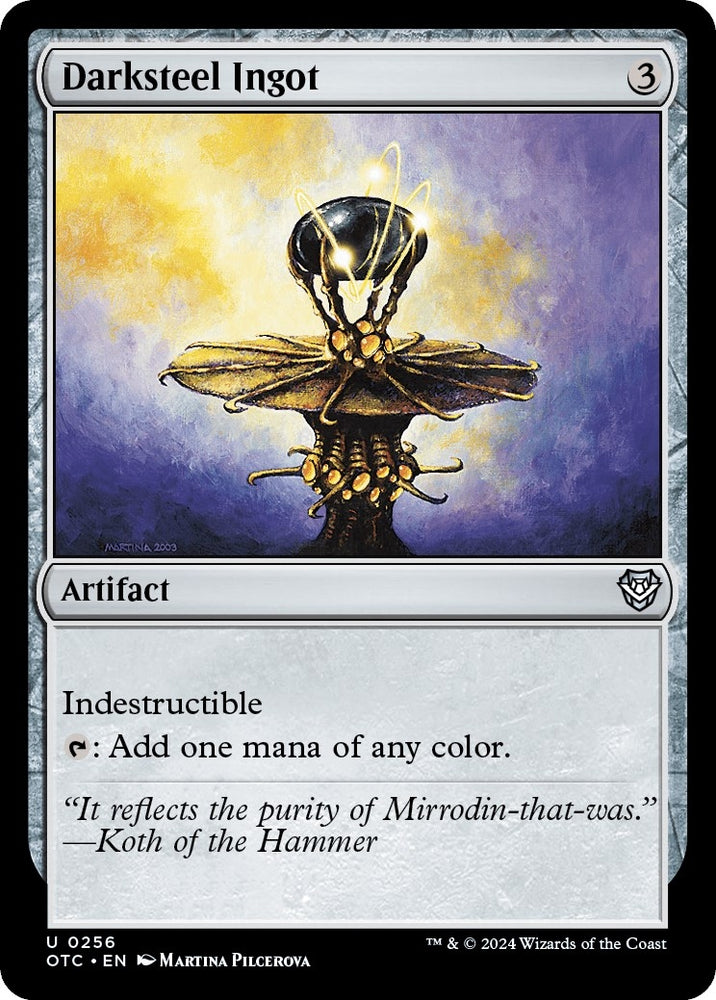 Image for Darksteel Ingot (256) [Commander: Outlaws of Thunder Junction]