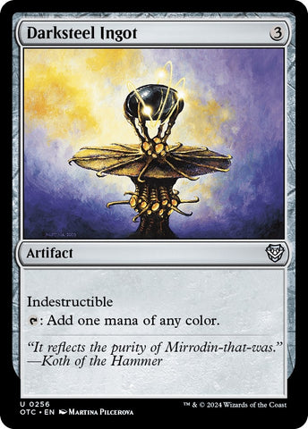 Image for Darksteel Ingot (256) [Commander: Outlaws of Thunder Junction]