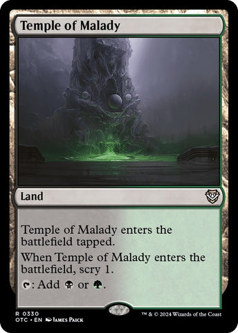 Image for Temple of Malady (330) [Commander: Outlaws of Thunder Junction]