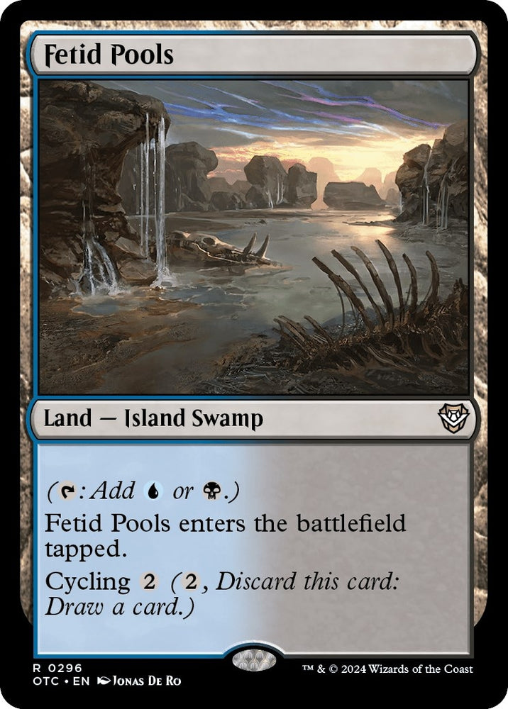 Image for Fetid Pools (296) [Commander: Outlaws of Thunder Junction]