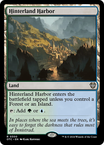 Image for Hinterland Harbor (300) [Commander: Outlaws of Thunder Junction]
