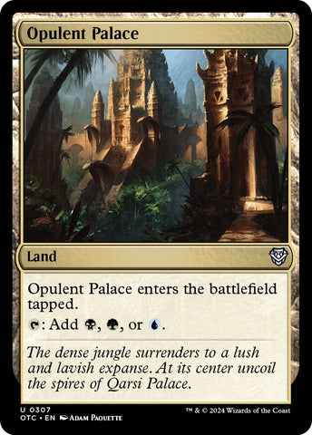 Image for Opulent Palace (307) [Commander: Outlaws of Thunder Junction]