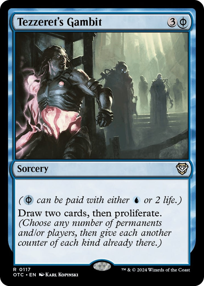 Image for Tezzeret's Gambit (117) [Commander: Outlaws of Thunder Junction]