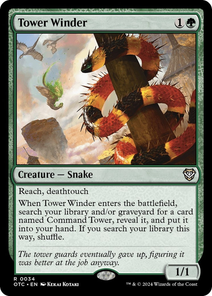 Image for Tower Winder (34) [Commander: Outlaws of Thunder Junction]