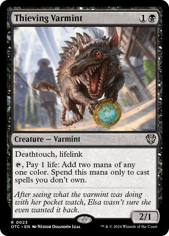 Image for Thieving Varmint (23) [Commander: Outlaws of Thunder Junction]