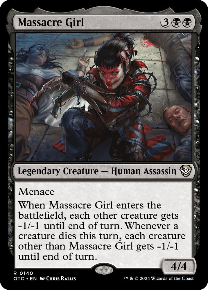 Image for Massacre Girl (140) [Commander: Outlaws of Thunder Junction]