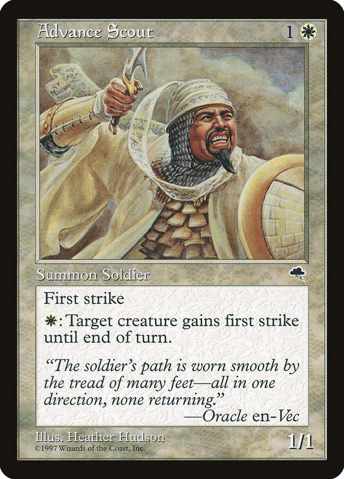 Image for Advance Scout (1) [Tempest]