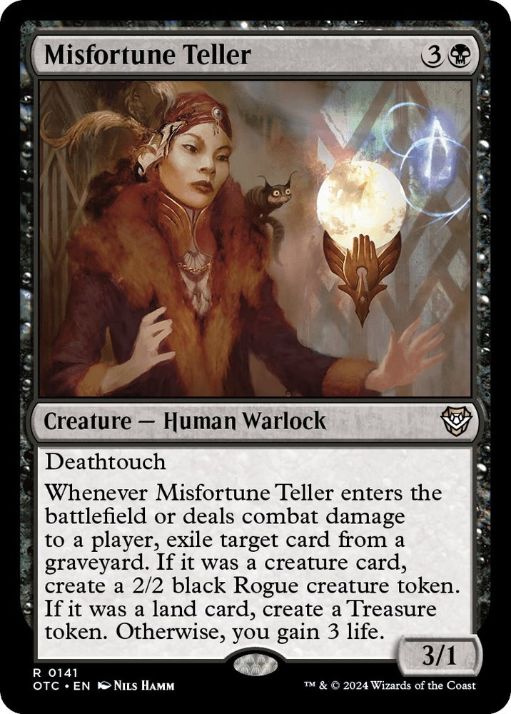 Image for Misfortune Teller (141) [Commander: Outlaws of Thunder Junction]