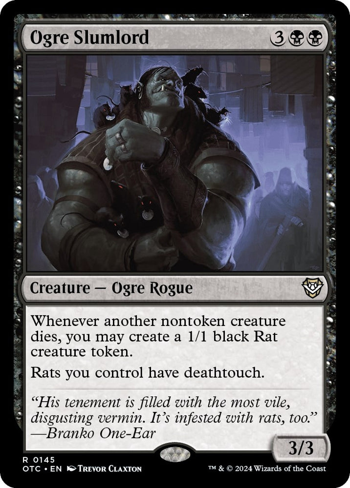 Image for Ogre Slumlord (145) [Commander: Outlaws of Thunder Junction]