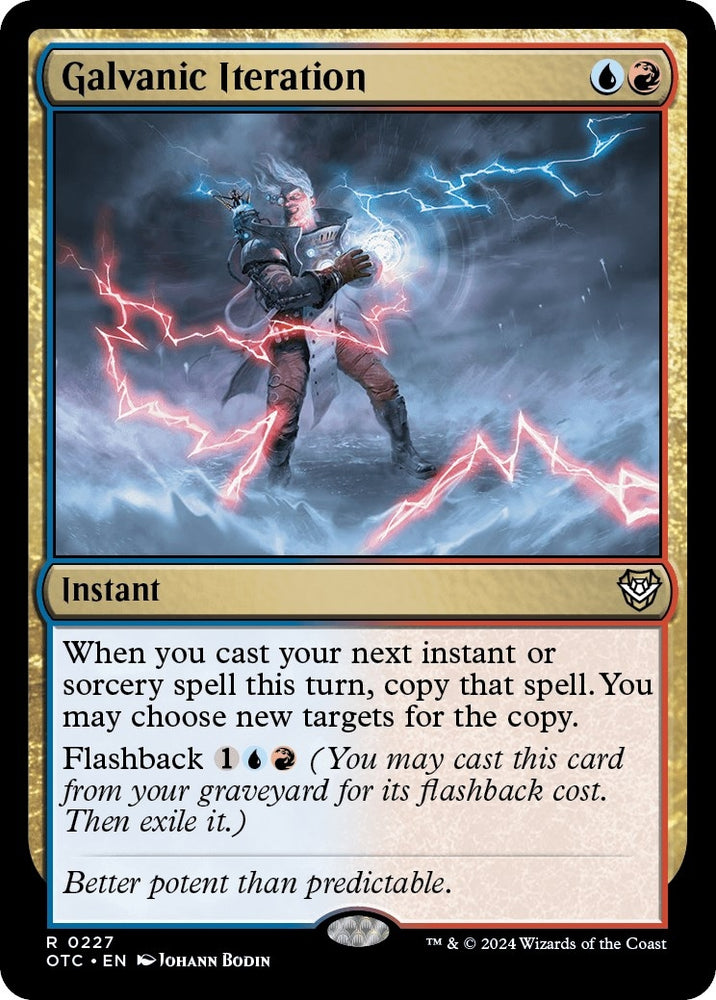 Image for Galvanic Iteration (227) [Commander: Outlaws of Thunder Junction]
