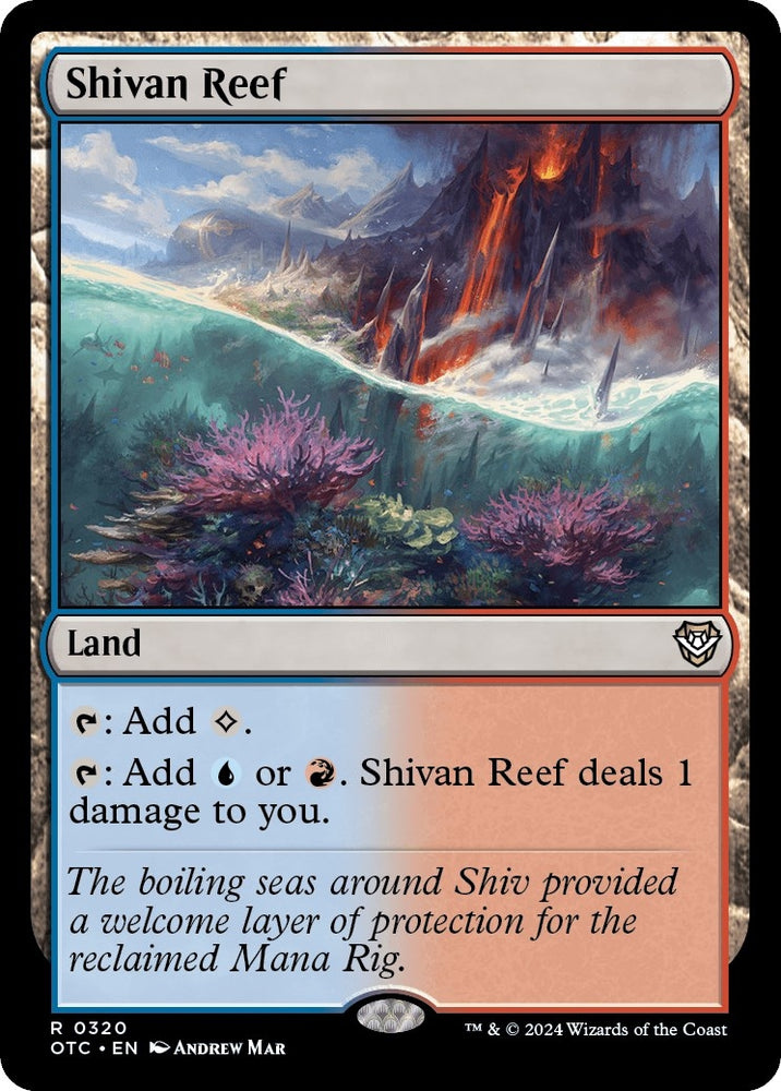 Image for Shivan Reef (320) [Commander: Outlaws of Thunder Junction]
