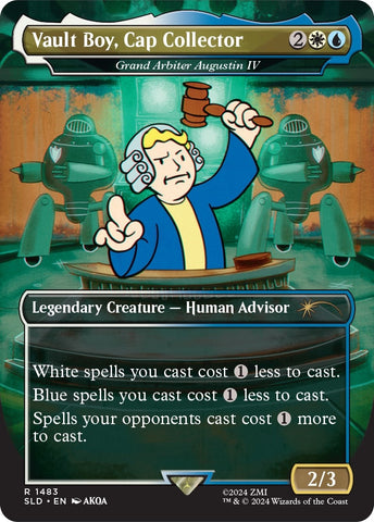 Image for Vault Boy, Cap Collector - Grand Arbiter Augustin IV (1483) [Secret Lair Drop Series]