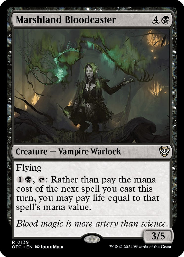Image for Marshland Bloodcaster (139) [Commander: Outlaws of Thunder Junction]