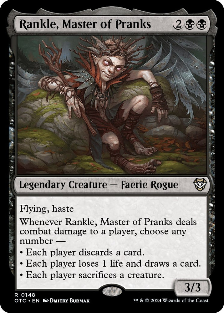 Image for Rankle, Master of Pranks (148) [Commander: Outlaws of Thunder Junction]
