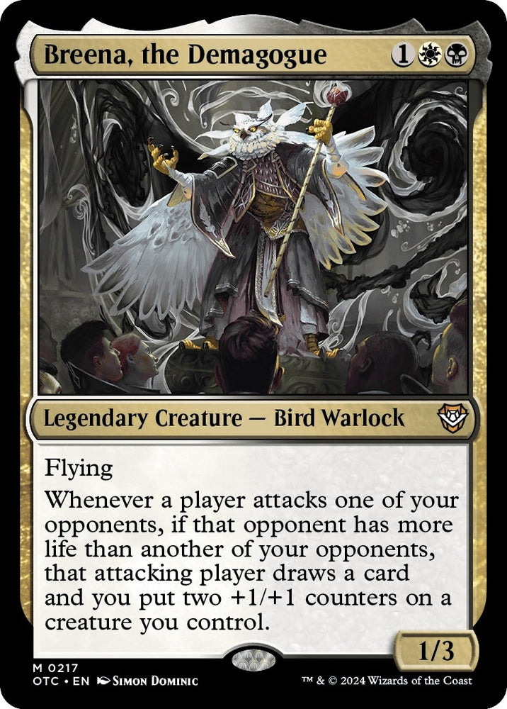 Image for Breena, the Demagogue (217) [Commander: Outlaws of Thunder Junction]