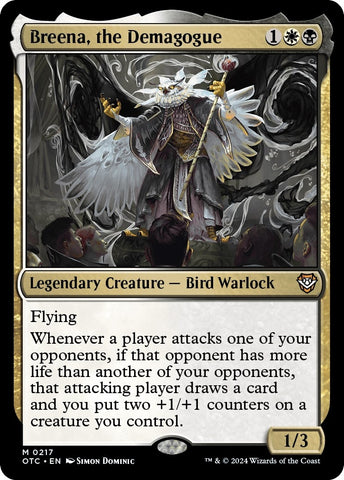 Image for Breena, the Demagogue (217) [Commander: Outlaws of Thunder Junction]