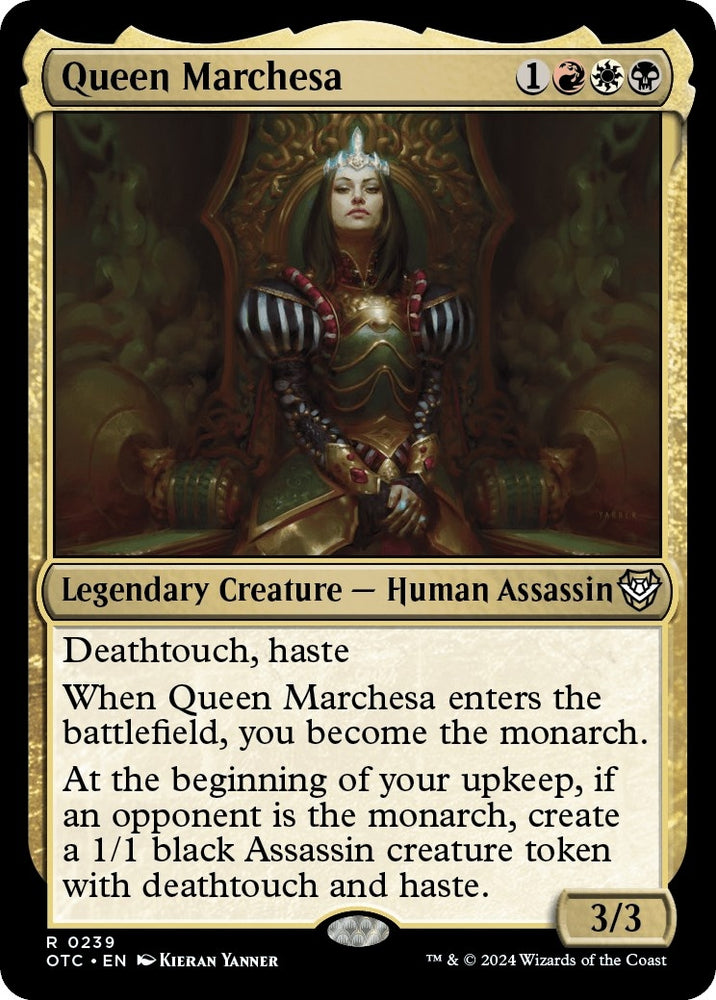 Image for Queen Marchesa (239) [Commander: Outlaws of Thunder Junction]