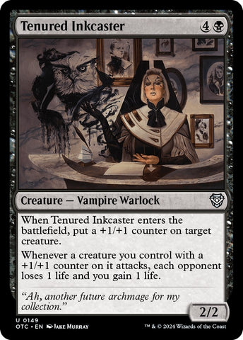 Image for Tenured Inkcaster (149) [Commander: Outlaws of Thunder Junction]