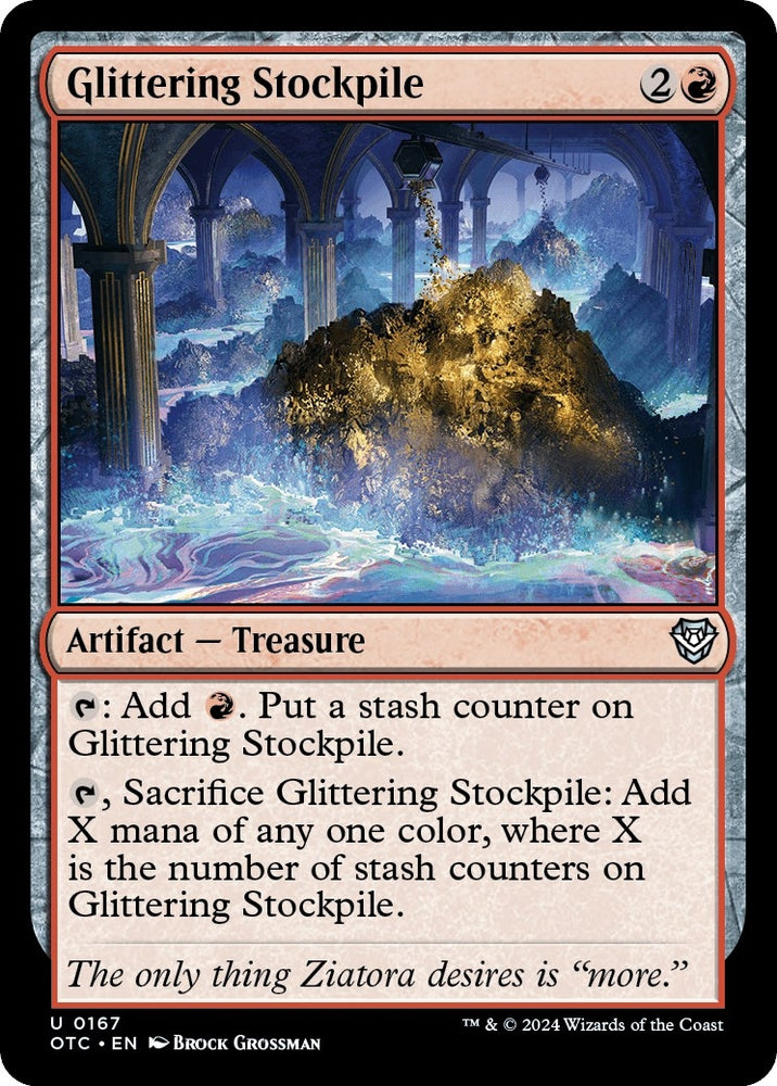 Image for Glittering Stockpile (167) [Commander: Outlaws of Thunder Junction]