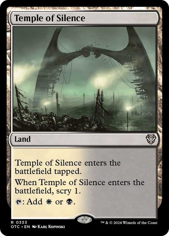Image for Temple of Silence (333) [Commander: Outlaws of Thunder Junction]