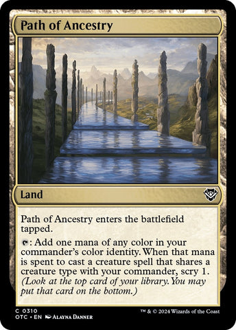 Image for Path of Ancestry (310) [Commander: Outlaws of Thunder Junction]
