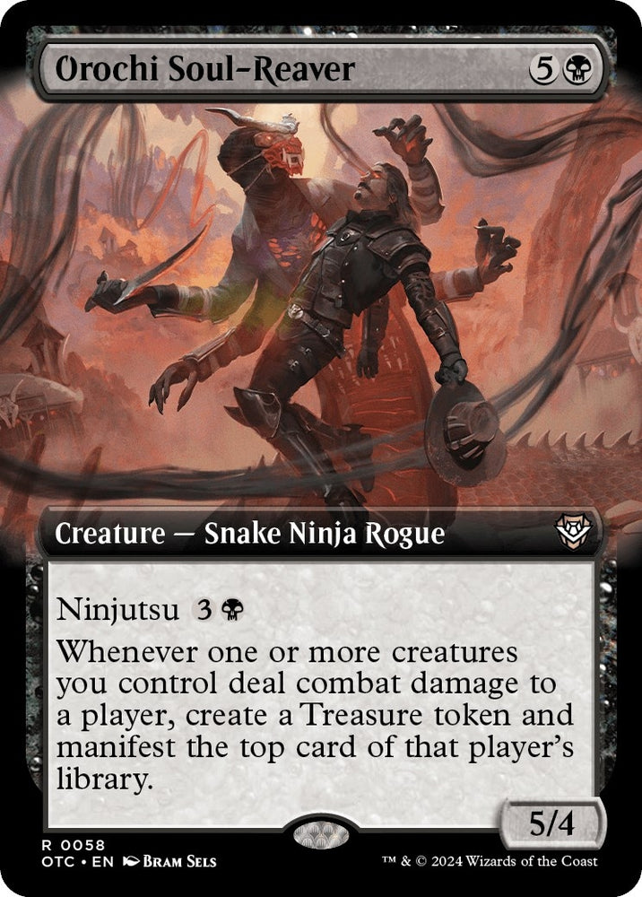Image for Orochi Soul-Reaver (Extended Art) (58) [Commander: Outlaws of Thunder Junction]
