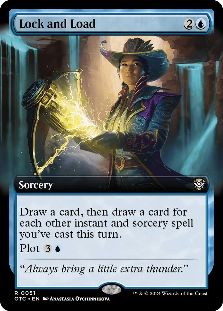 Image for Lock and Load (Extended Art) (51) [Commander: Outlaws of Thunder Junction]