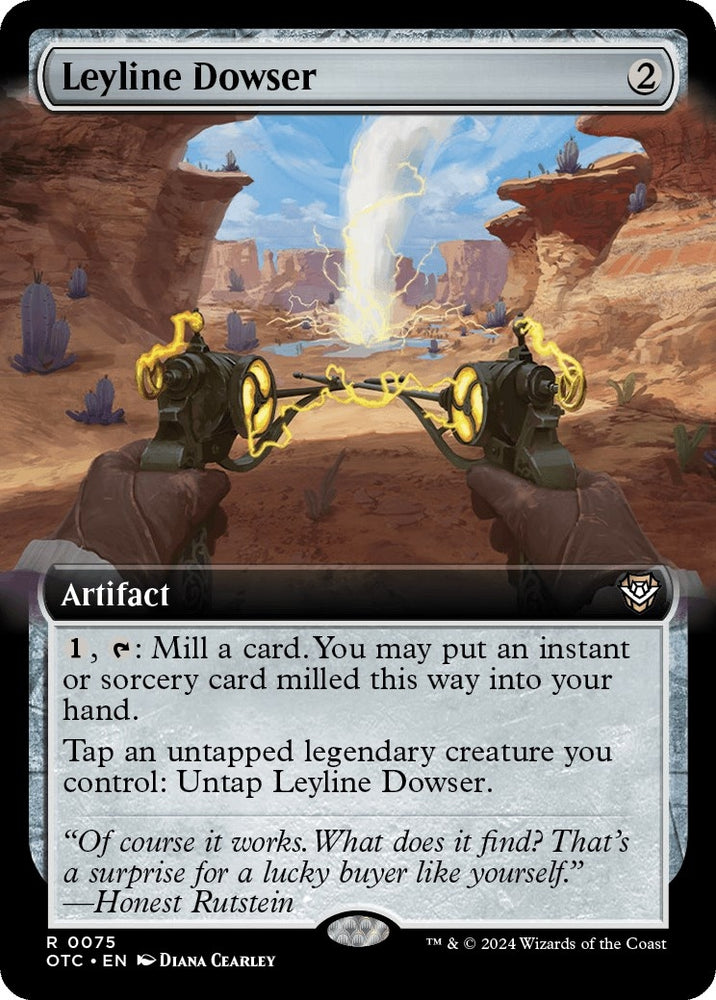Image for Leyline Dowser (Extended Art) (75) [Commander: Outlaws of Thunder Junction]