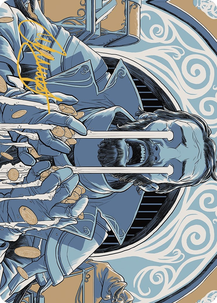 Image for Archive Trap Art Card (Gold-Stamped Signature) (38) [Art Series: Outlaws of Thunder Junction]