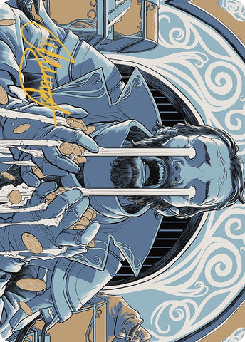 Image for Archive Trap Art Card (Gold-Stamped Signature) (38) [Art Series: Outlaws of Thunder Junction]