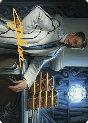 Image for Baron Bertram Graywater Art Card (Gold-Stamped Signature) (19) [Art Series: Outlaws of Thunder Junction]