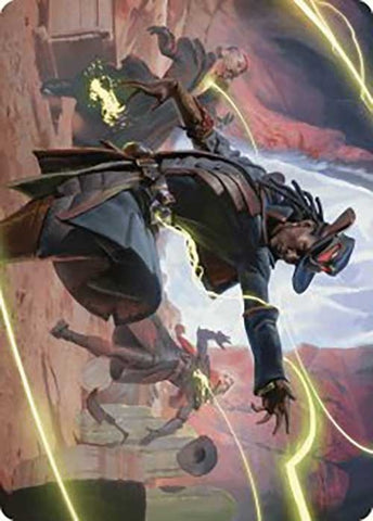 Image for Lilah, Undefeated Slickshot Art Card (26) [Art Series: Outlaws of Thunder Junction]