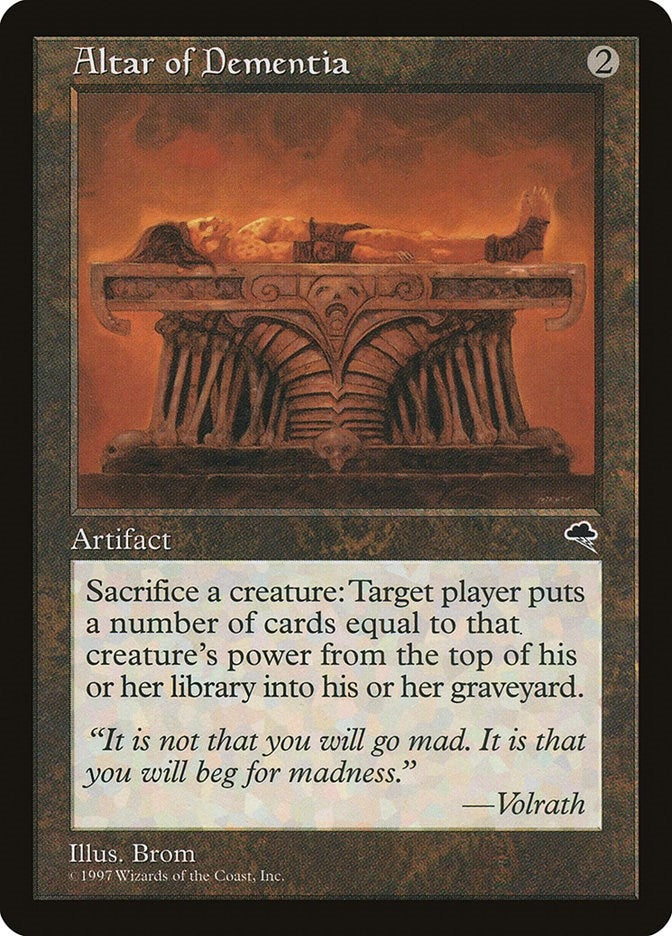 Image for Altar of Dementia (276) [Tempest]