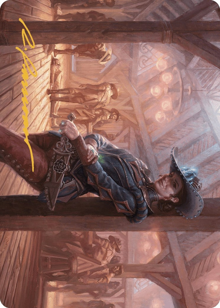 Image for Marchesa, Dealer of Death Art Card (Gold-Stamped Signature) (27) [Art Series: Outlaws of Thunder Junction]