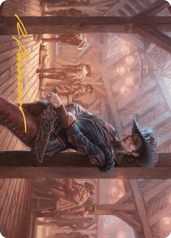 Image for Marchesa, Dealer of Death Art Card (Gold-Stamped Signature) (27) [Art Series: Outlaws of Thunder Junction]